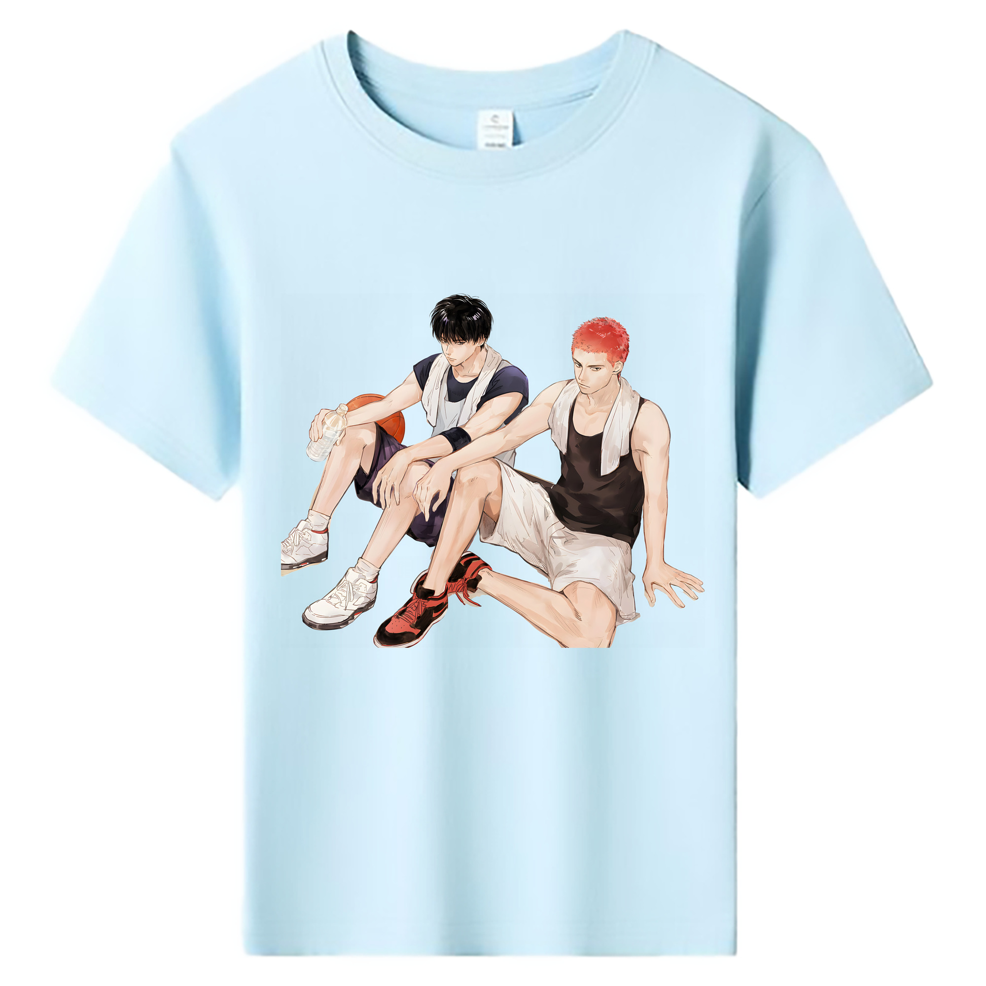 （画像用） SLAM DUNK／スラムダンク 綿100％キッズTシャツ（フロントプリント）